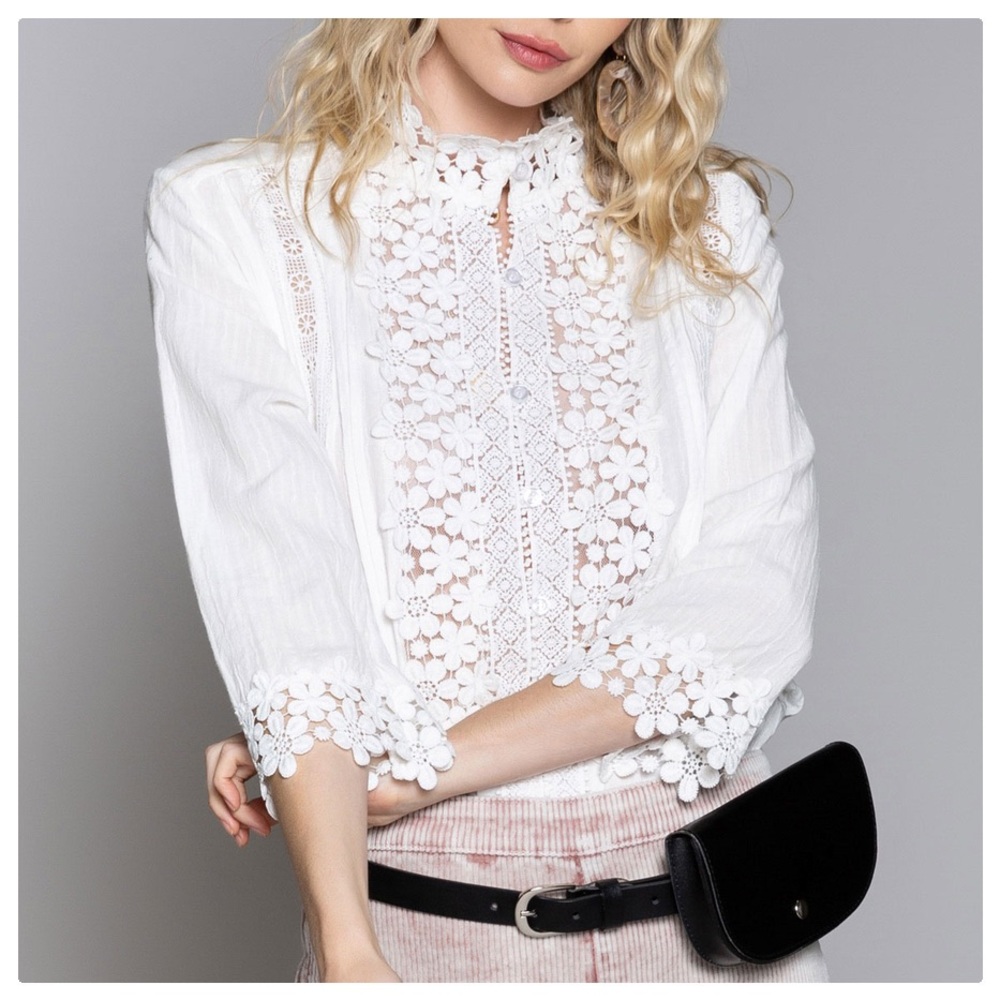 Authentic “Infamous” POL Lace Top - Picture 5 of 11